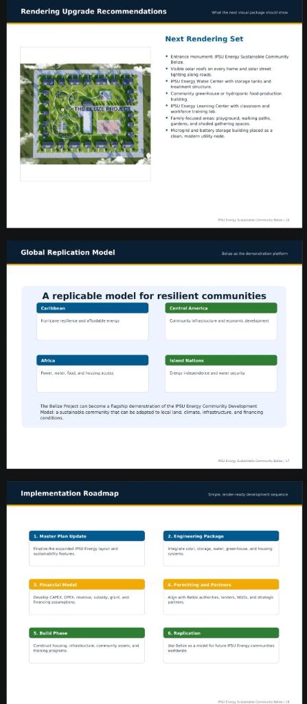 Global replication model and implementation roadmap