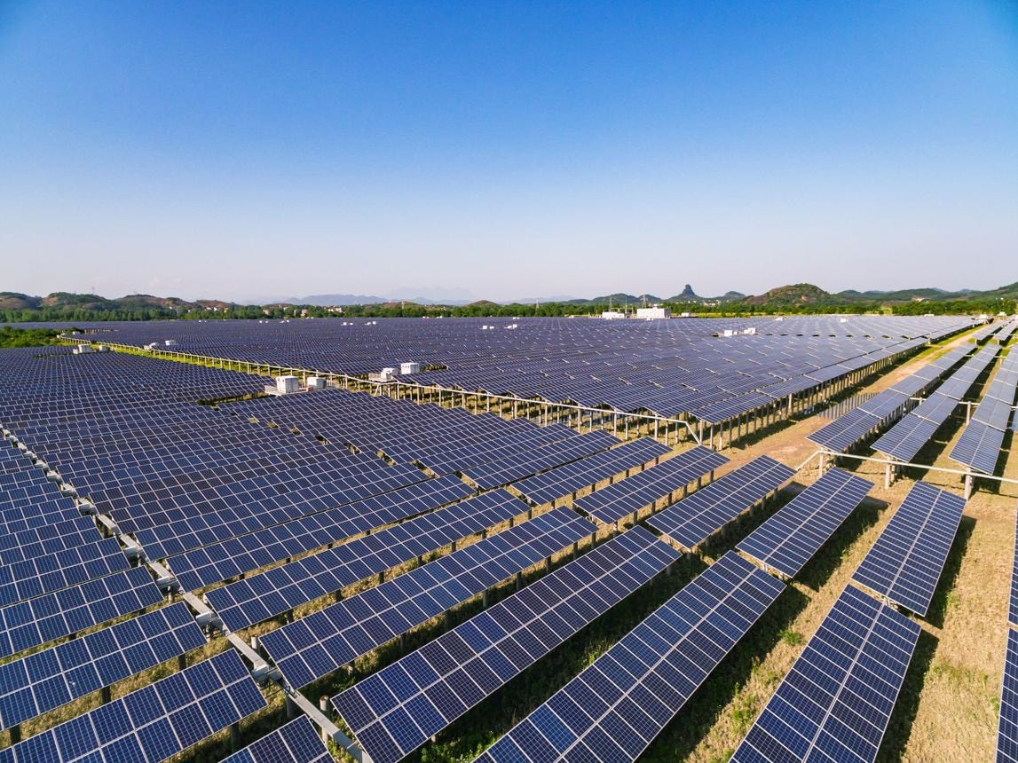 Utility-Scale Solar Panels